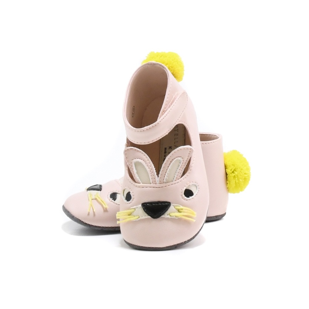 Pink Rabbit Ballerinas for Girls